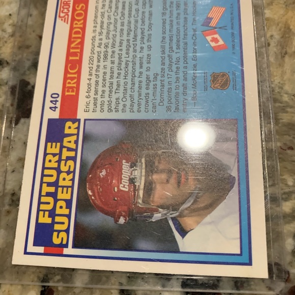 Other Eric Lindros Rookie Card Poshmark